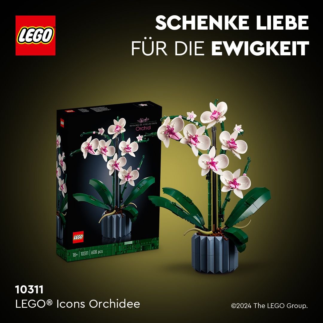 LEGO Icons Orchidee 10311