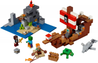 LEGO Minecraft 21152 Das Piratenschiff-Abenteuer-2
