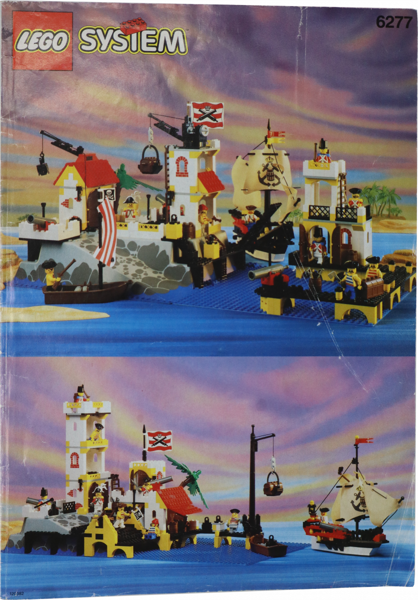 LEGO 6277 Building Instructions for Imperial Trading Post Used