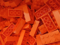 LEGO® 3001 Grundbausteine 2x4 Standard Steine Basic Neu | Menge und Farbe wählen Orange-50