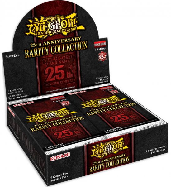 Yu-Gi-Oh! 25th Anniversary Rarity Collection 24er Display - Deutsch (1. Auflage)