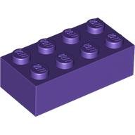 Brick 2x4 3001 Dark Purple