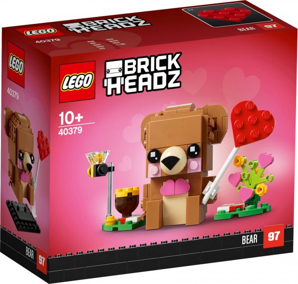 LEGO® BrickHeadz 40379 Valentinstag-Bär #97